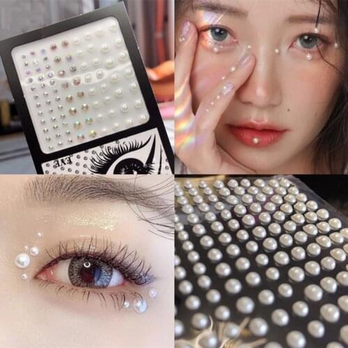 Glitter Face Jewels Sticker Temporary Tattoo Party Face Makeup Tools Rhinestones Flash Tattoo Stickers Fake Diamond