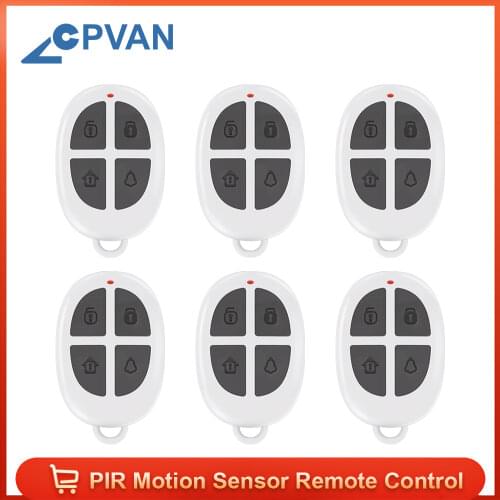 CPVAN Motion Sensor Alarm Remote Control for CP2 Wireless Infrared Home Security System PIR Motion Detector Not Include Sensor