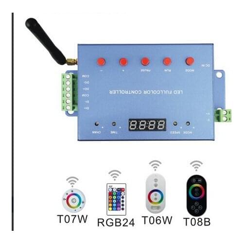 DMX512 controller DC9-24V Maximum output DMX signal 512 group 88 kinds of effects