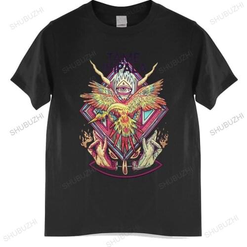 Cotton Tshirt mens summer Tops Men T Shirt New Fashion Designer Tame Impala Let It Happen Man Brand T-shirt Bigger size