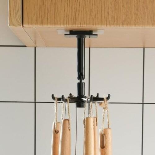 Kitchen Hook Organizer Bathroom Hanger Wall Dish Drying Rack Lid Holder Kitchen Accessories Storage Cupboard Shelf