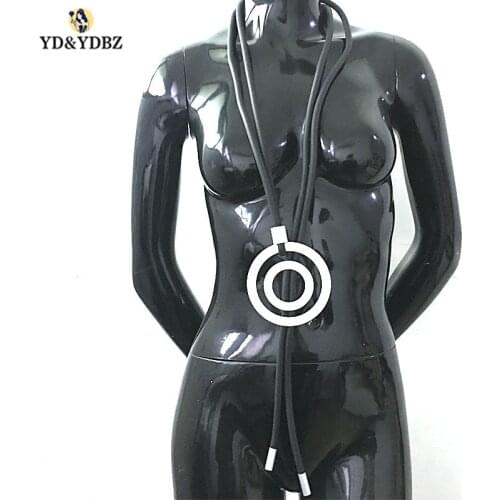 YD&YDBZ New Handmade Spiral Necklaces Long Chokers Islam Style Pendant Necklace Suspension Neck Accessories Gothic Jewelry Punk