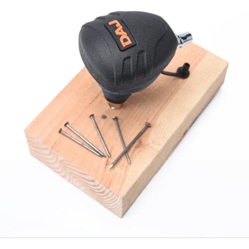 Pneumatic Hammer Mini Air Nailer 8.8MM*100MM Steel Nail Palm Hammer Pneumatic Nailing Machine Decoration Tools 5.5-7BAR
