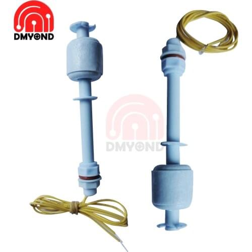 PP Float Switch Liquid Water Level Control 110V 10W 100MM 1M for Water Heating Equipment Anti-dry Water Level Sensor Controller