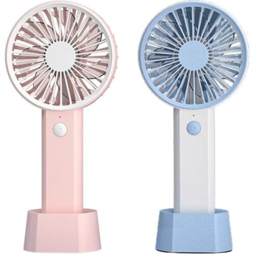 Mini Portable Handheld Air Cooler Fan USB Rechargeable Small Personal Cooling Tools for Home Office Outdoor Travel