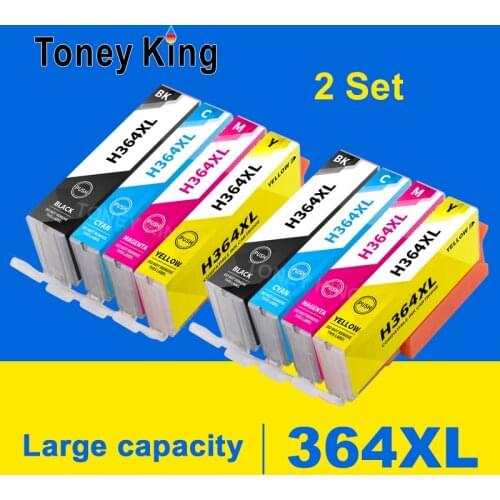 364XL Compatible Ink Cartridge Replacement for HP 364 XL Deskjet 3070A 7510 Photosmart 5510 5515 5520 7520 B109a 6510 Printer