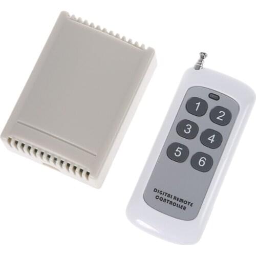 Universal Light Lamp LED Bulb Wireless Switches Four Way Remote Control Garage Opener Lighting Fixture Controller