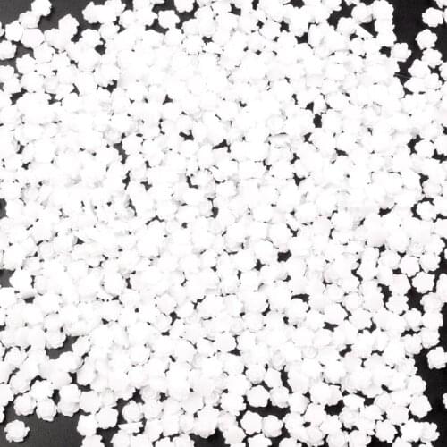 1000Pcs Resin White Rose Decoration Crafts Kawaii Cute Flatback Cabochon Embellishments For Scrapbooking DIY Accessories