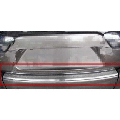 304 Stainless Steel Rear bumper Protector Sill for Mitsubishi Outlander EX Evolution X 2008-2011 Car styling