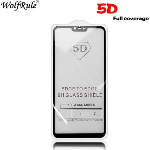 5D Full Glue Tempered Glass For Xiaomi Mi 8 Lite Screen Protector Mi 8 Lite/8X Full Cover Protective Glass For Xiaomi Mi 8 Lite