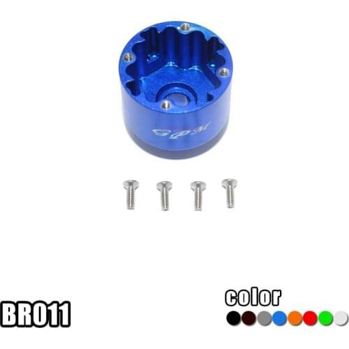 ALUMINUM FRONT / REAR DIFF CASE FOR LOSI 1/10 BAJA REY