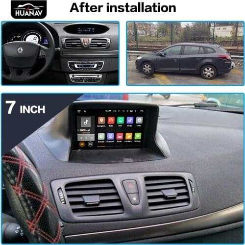 DSP Android 9.0 Car DVD player GPS navigation for Renault Megane 3 Fluence 2009-2015 multimedia unit Car GPS Satnav stereo unit