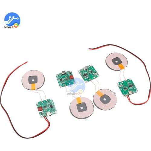 20W High Power 5V 9V 12V Fast Charging Wireless Charger Transmitter Module Type-c USB + Coil Qi Universal FOR CAR PHONE Battery