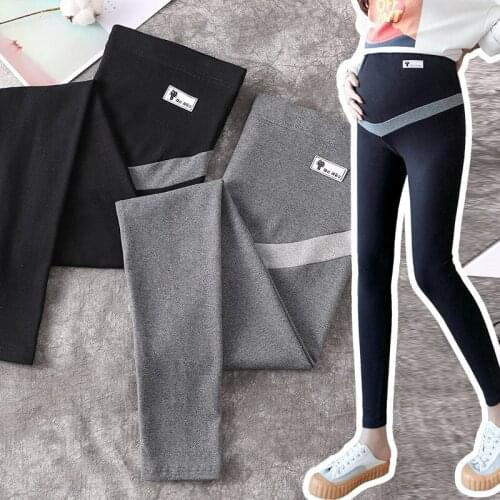 Pregnancy Pants Women Skinny Trousers Solid Maternity Pencil Pants for Pregnant cotton Women Clothing Leggings for Pregnant