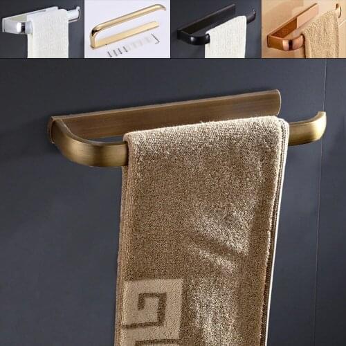Towel Holder Copper Kitchen Bathroom Towel Holder For Towels Bar Rail Hanger 2019 New Towel Rack