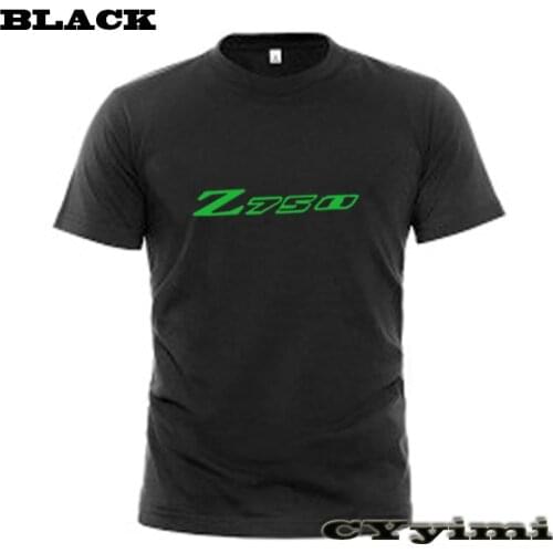 For KAWASAKI Z750 Z 750S T Shirt Men New LOGO T-shirt 100% Cotton Summer Short Sleeve Round Neck Tees Male