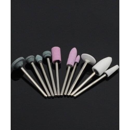 Lab Item Gravel Ceramic Thick Mounted Burs Polisher 2.35mm For Dental Clinic Equipment