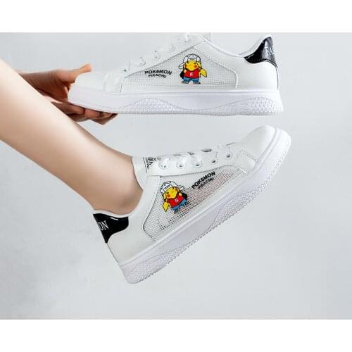 2020 Hot Sale Fashion Casual Breathable White Shoes Sports Shoes Womens Shoes Comfortable Lightweight Tide Shoes Made In China