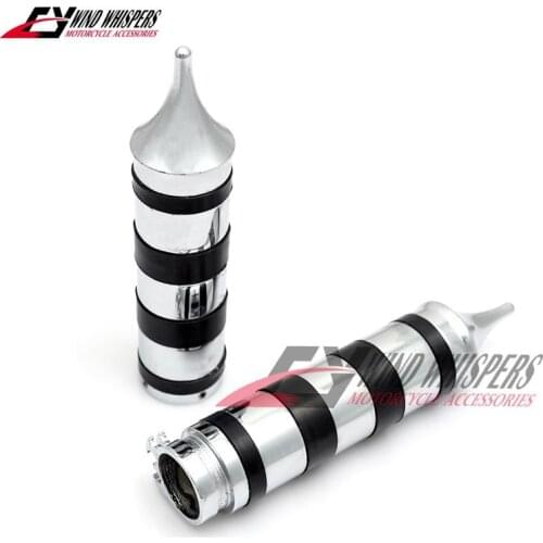 Motorcycle 1'' 25mm Cruiser Sharp modified handlebar grips For Harley XL 883 1200 Fat boy glide Magna Steed Shadow Darg Stat