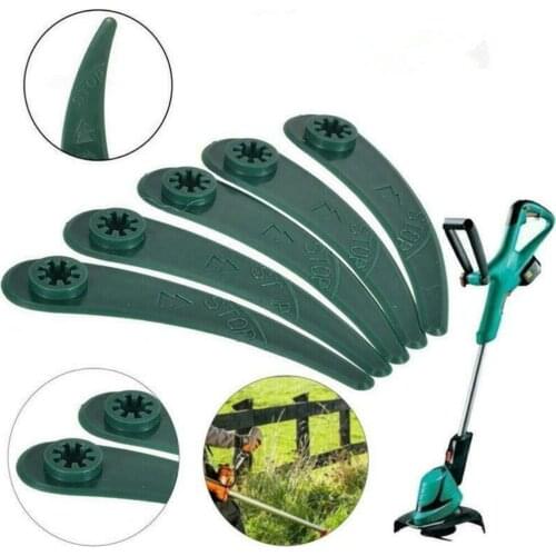 10/50pcs Plastic Blades Cutter For Bosch Art 23-18 Li/26-18li Strimmer Trimmer Gardening Tools Garden Furniture Sets