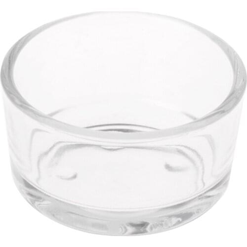 2020 New New Reptile Feeder Water Food Glass Bowl Cup Lizard Turtle Cricket Basin Feeding