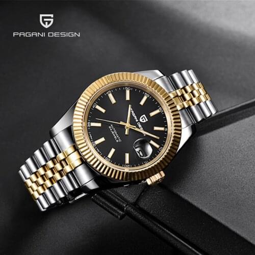 Pagani Design 2021 Fashion Brand Luxury Men' Mechanical Watch NH35A Movement Stainless Steel Waterproof Luminous Automatic Watch