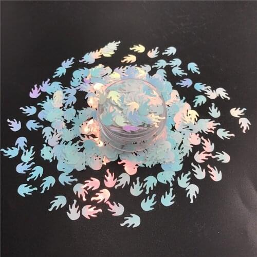 Flame Fire 9MM Nails Glitter Nail Art Decoration Face Painting Tattoo Tumblers Crafts DIY Festival Accessories Party Suppliers