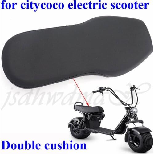 Double Seat Cushion X9 Large Seat Cushion Large Flat Seat Cushion Large Square Seat Cushion For Citycoco Electric Scooter