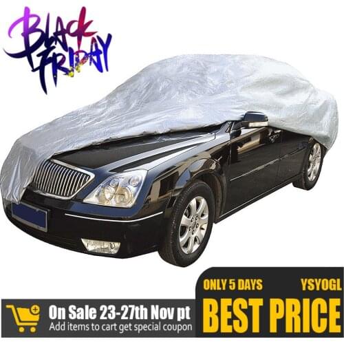 Full Car Cover Indoor Outdoor Sunscreen Heat Protection Waterproof Dustproof Anti-uv Scratch-resistant Sedan Universal Suit