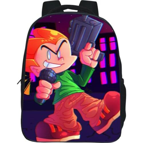 Friday Night Funkin Backpacks Boy Girl School Bags Music Rhythm Game Printing Bookbag Children Bag Fashion Cartoon Mochila