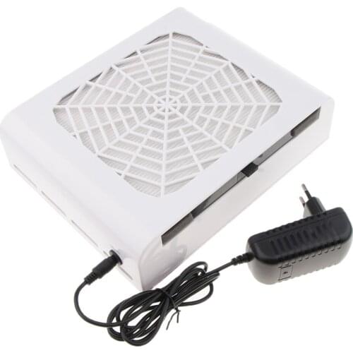 48W Nail Dust Collector Vacuum Cleaner Suction Filter Dust Collecting EU P