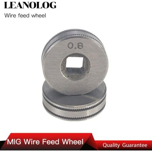 Wire Feeder Wheel Roller 0.8mm 1.0mm Double Size MIG Welder Welding Wire Feeding Machine