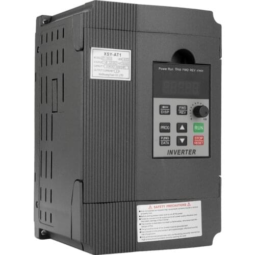 Universal VFD Frequency Speed Controller 2.2KW 220V AC Motor Drive Single-Phase In Three-Phase Out Variable Inverter AT1-2200S