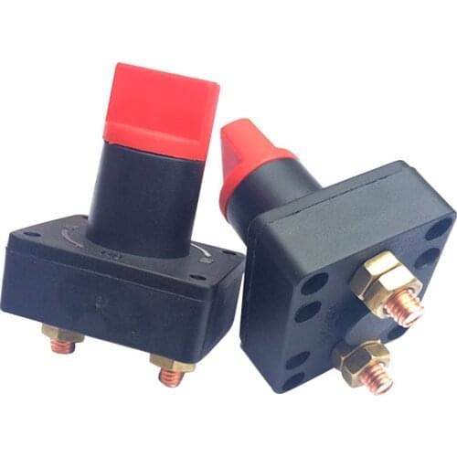Power-Off Switch Universal Automatic Rotating Battery Isolator For Auto Boat Modification Parts