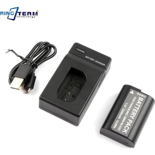 SLR camera seat charger DMW-BLK22 suitable for Panasonic DC-S5 DC-S5K S5 battery single charge