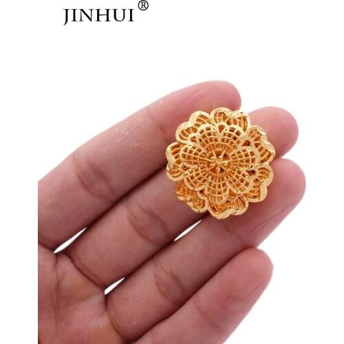 Women rings 2020 new wedding ring Dubai gold color jewelry Ethiopian India dubai in bride Engagement ring party gifts jewellery