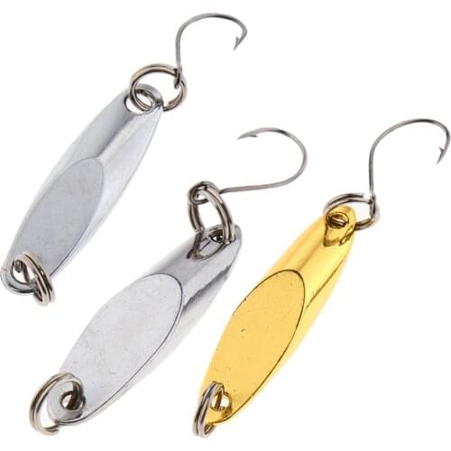 Hard Metal Lure Fishing Sequin Spoon Hard Bait Spinning Jig Fishing Baits for Saltwater Freshwater Fishing