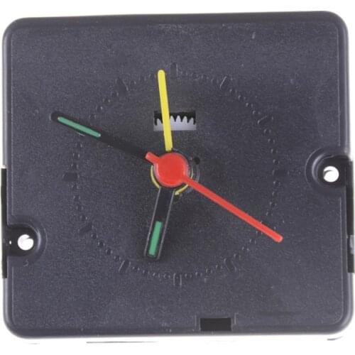 1PCS Black Table Quartz Alarm Clock Movement Mechanism DIY Quartz Clockwork Replacement Tools Suitable Wall Clock Parts