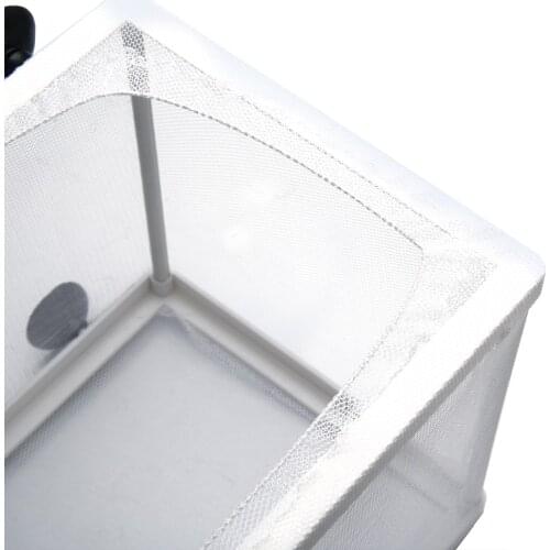 1pc Plastic Fish Breeding Incubator Net Hanging Fish Hatchery Isolation Box 26 x 15 x 15.5cm For Aquarium Accessory