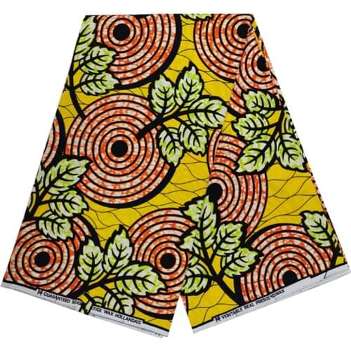 100%Soft High Quality Party Dress Material For Sewing Ankara Fabric African Real Wax Original Printed Fabric By The Yard VL 1701