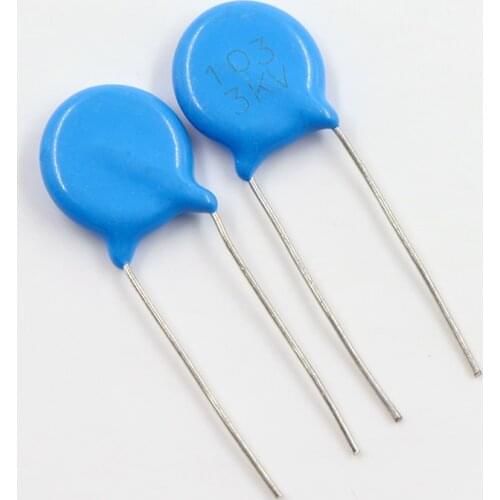 20PCS Ceramic capacitor 103 3KV 103M 10NF
