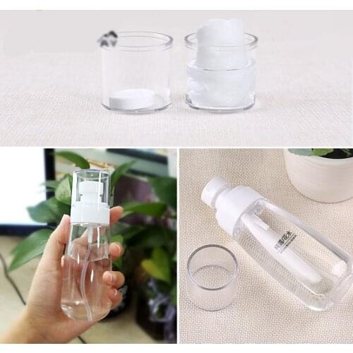 300pcs/lot 30ml 60ml 80ml 100ml UPG Empty Perfume Mist Spray Plastic Refillable Bottle Moisturizing Skin Small Spray Bottle