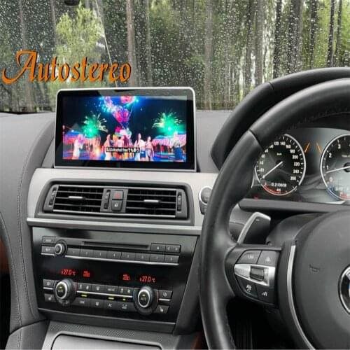 4G SIM Android 10.0 Car GPS Navigation For BMW 6 Series F06/F12(2010-2012)CIC 4PIN Auto Headunit Multimedia Player Stereo Radio
