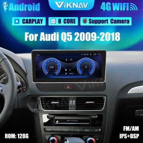 10.25 inch Android Car Radio With screen GPS Navigation For Audi A6L 2016-2019 DVD Multimedia Player Auto Audio Tape Recorder