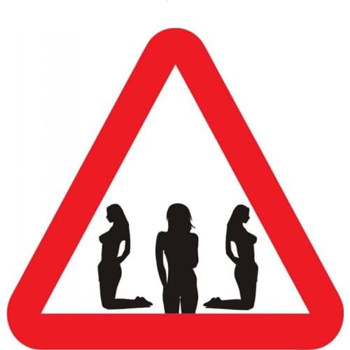 B0563# 20 CM Self-Adhesive Decal Знак Шипы Car Sticker Waterproof Auto Decors on Bumper Rear Window Laptop