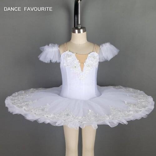 BLL035 White Pre-professional ballet tutu women and Girl Stage ballet costumes tutu ballerina tutu Ballet Costume