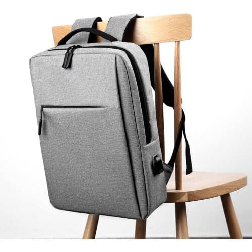 Large Capacity Men Waterproof Bag Women 15.6 Inch Laptop Backpack With USB Charging Port School Bags For Teenage Girl Boy 2020