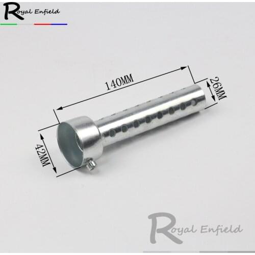 35mm 42mm 45mm 48mm 60mm Motorcycle Exhaust Muffler Adjustable Silencer Motorbike Exhaust DB Killer Sound Elimiter Reducer