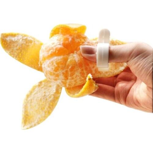 Hot sell Kitchen Gadgets Orange Peeler Parer Finger Open Orange Peel Orange Device Cooking Tool Kitchen Accessories