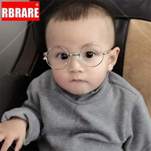 RBRARE Round Sunglasses for Kids Spectacles Glasses Frames Eyewear Kids Mirror Sunglasses Boys Girls Baby Infant Sun Glasses